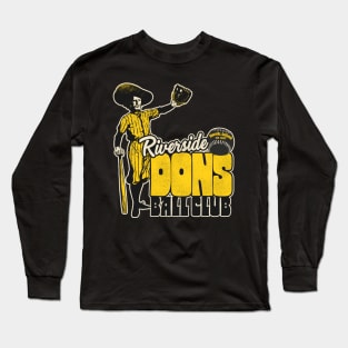 Defunct Riverside Dons Baseball Team Long Sleeve T-Shirt